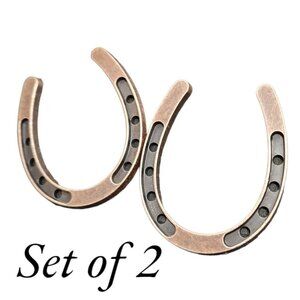 HORSESHOES SET OF 2- Western wedding party favor, Cowboy Wedding Decor, Crafts,